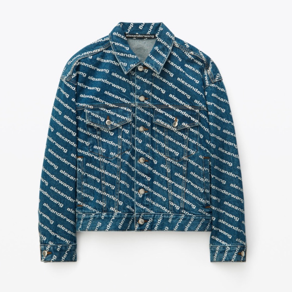 Alexander wang denim jacket (S)